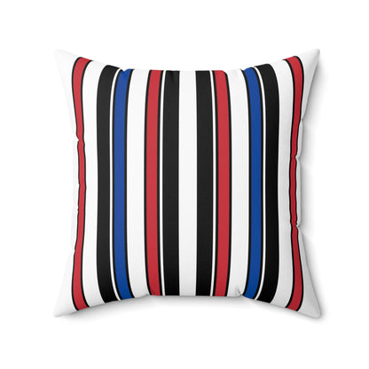Republic Of Korea Retro Stripes Cushion Pillow