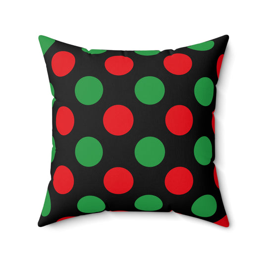 Libya Retro Polka Dots Cushion Pillow