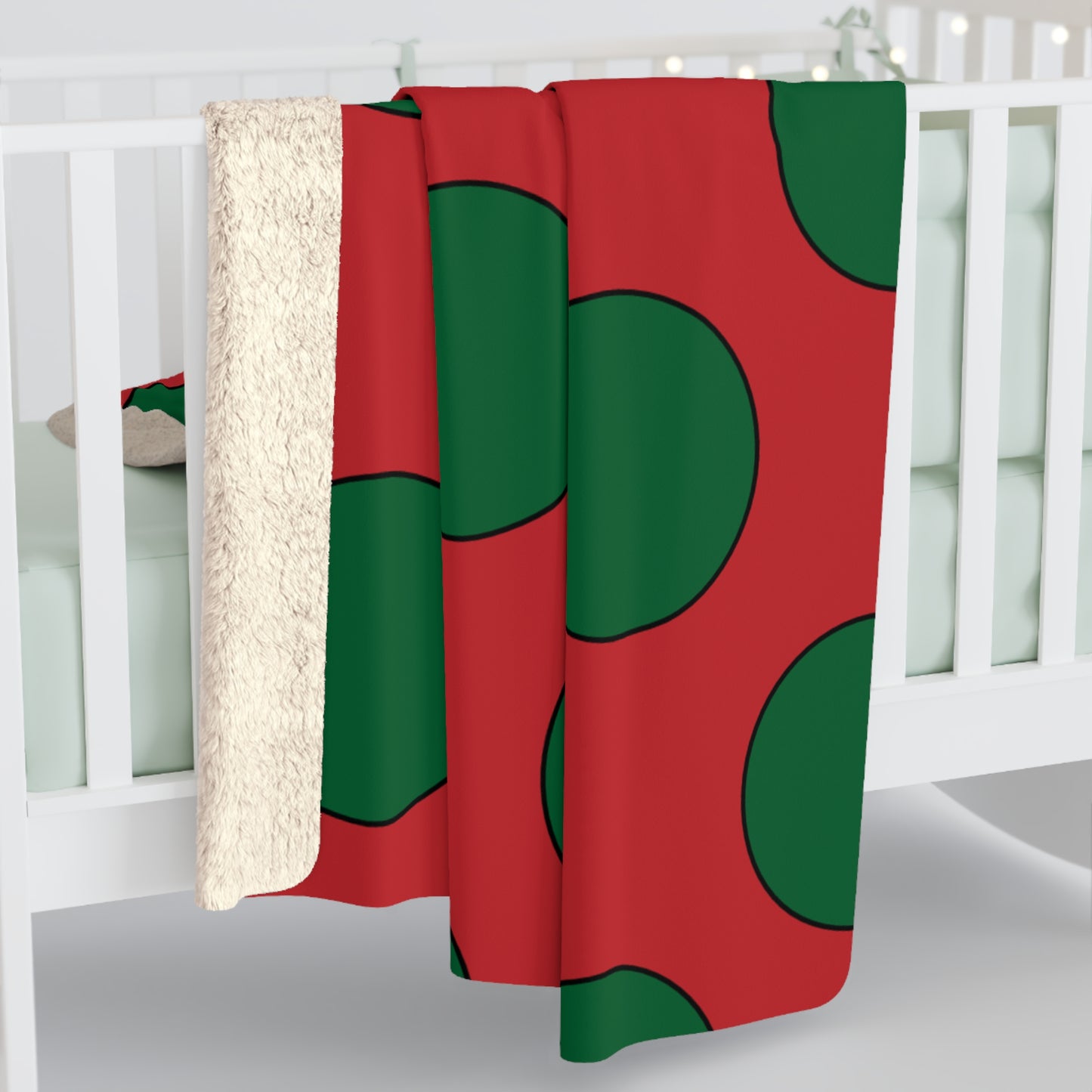 Morocco Retro Polka Dots Blanket Throw