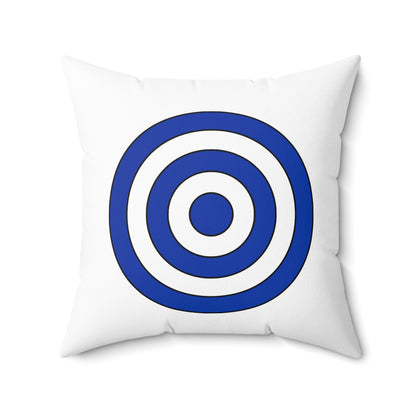 Uruguay Retro Target Cushion Pillow