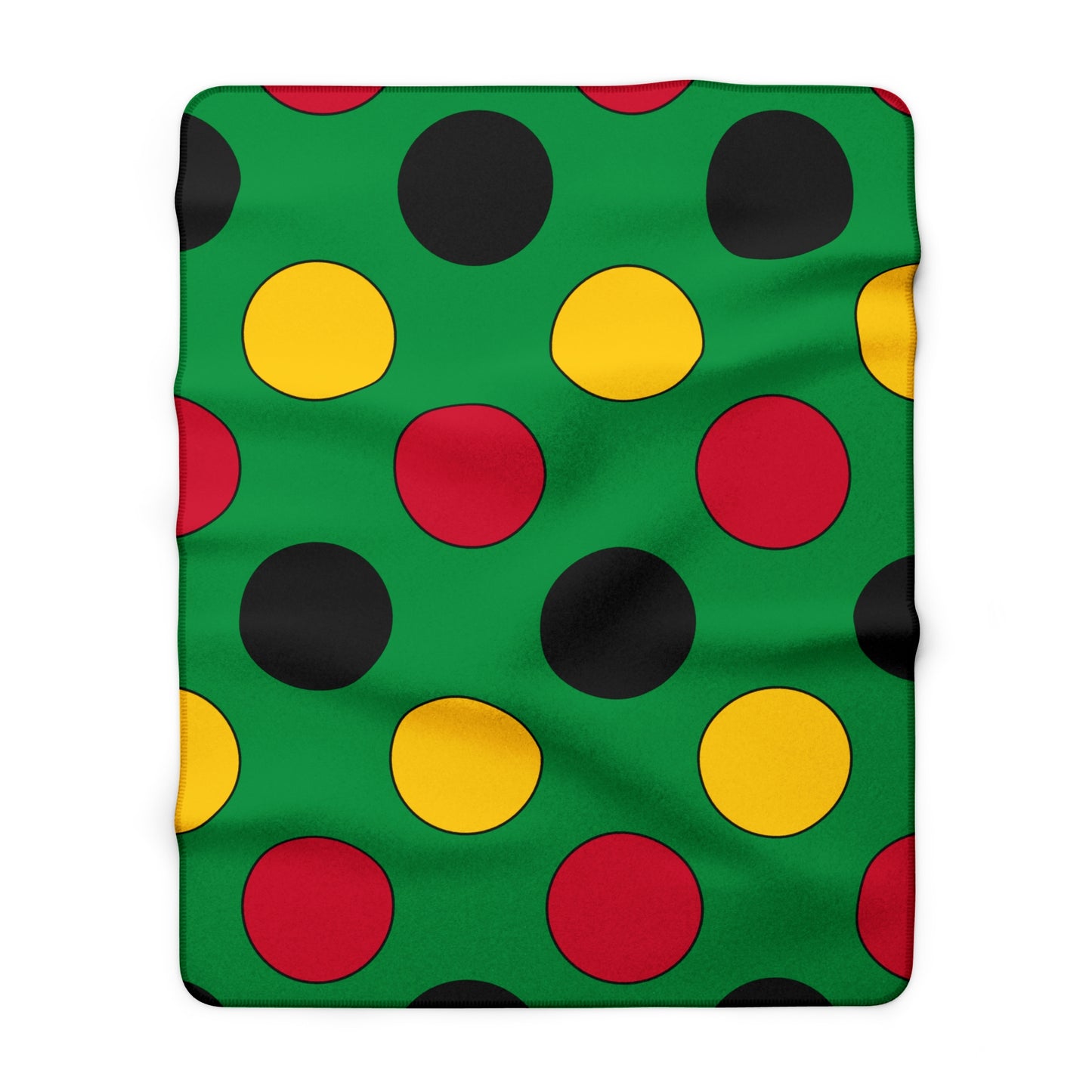 Vanuatu Retro Polka Dots Blanket Throw