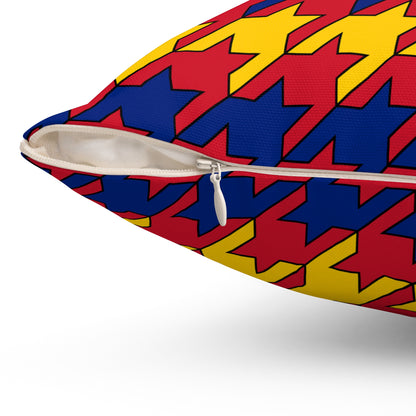 Venezuela Retro Houndstooth Cushion Pillow