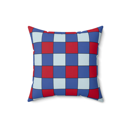 Guam Retro Check Cushion Pillow