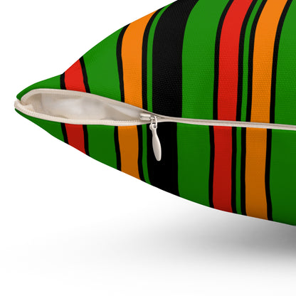 Zambia Retro Stripes Cushion Pillow