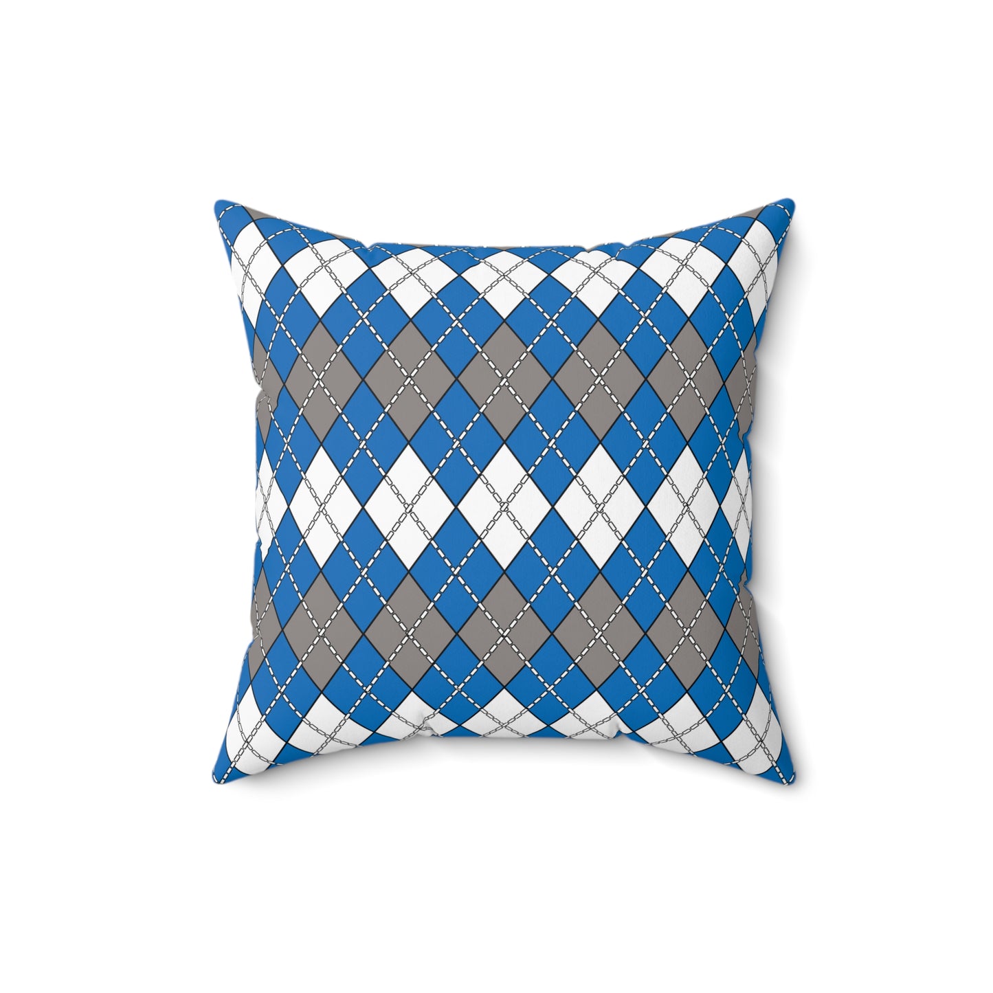 Northern Mariana Islands Retro Argyle Cushion Pillow