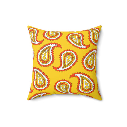 Bhutan Retro Paisley Cushion Pillow