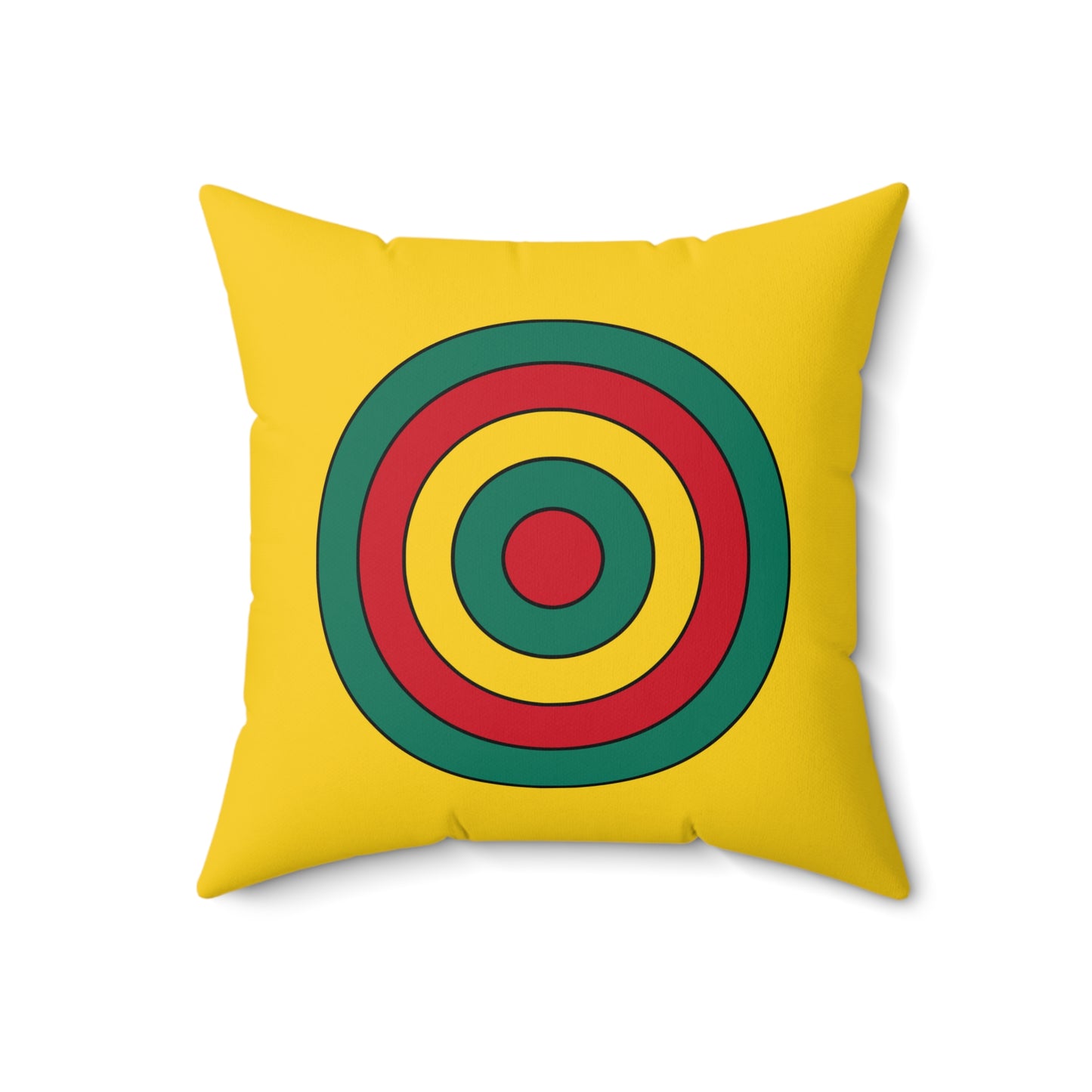 Cameroon Retro Target Cushion Pillow