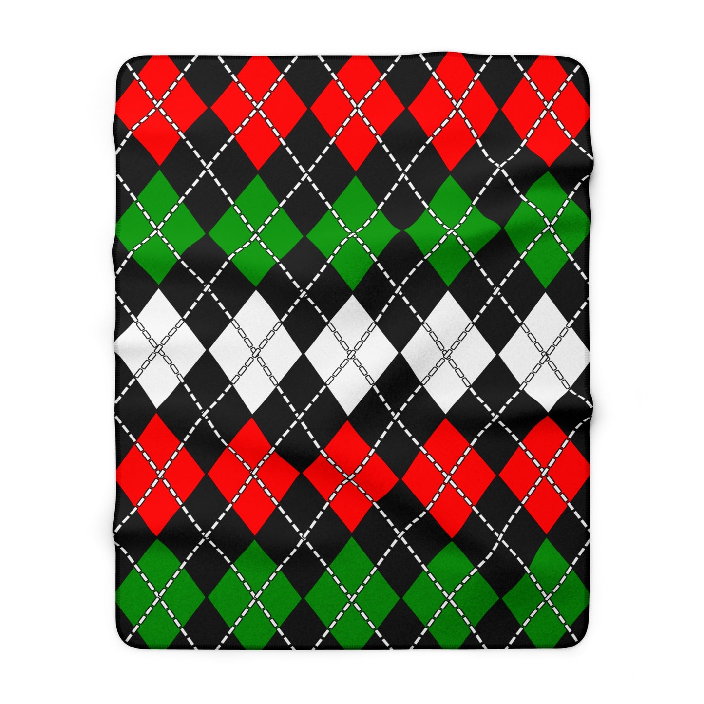 Sudan Retro Argyle Blanket Throw