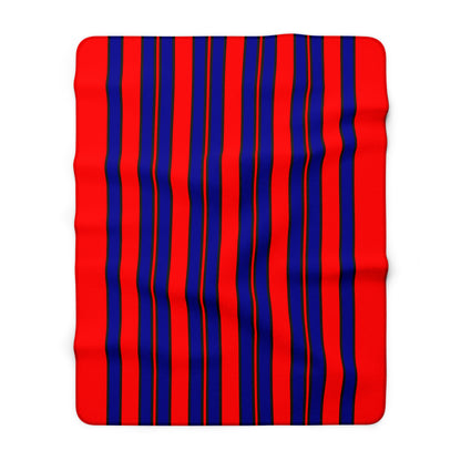 Taiwan Retro Stripes Blanket Throw