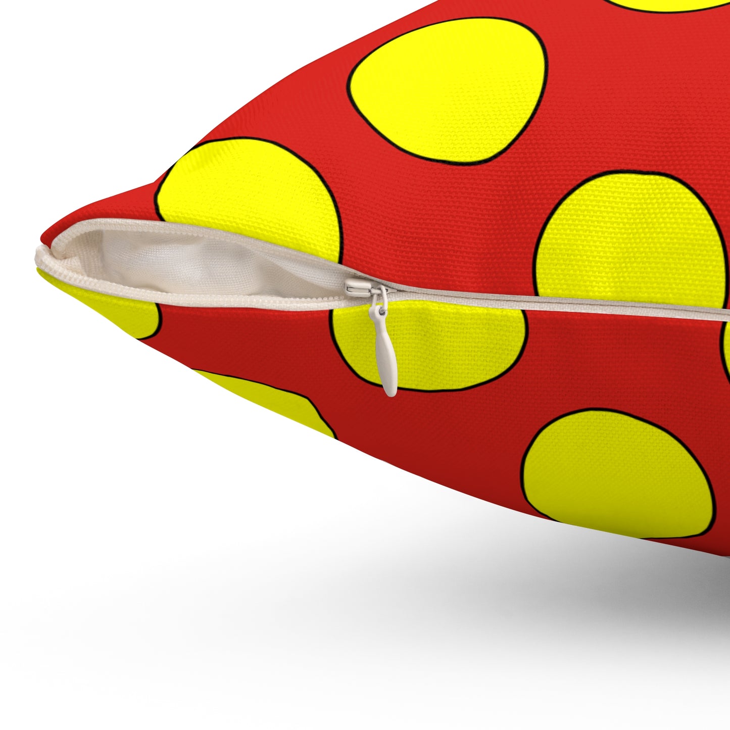 Vietnam Retro Polka Dots Cushion Pillow