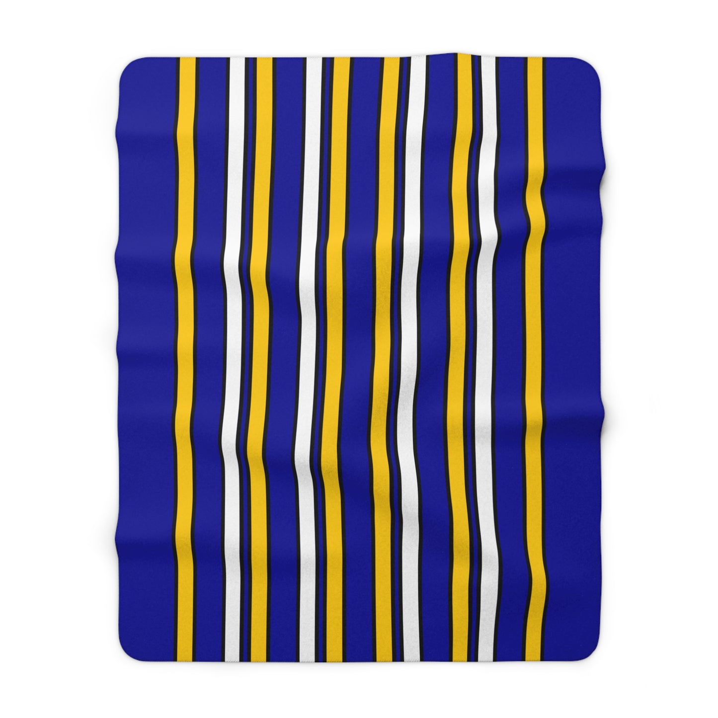 Bosnia And Herzegovina Retro Stripes Blanket Throw