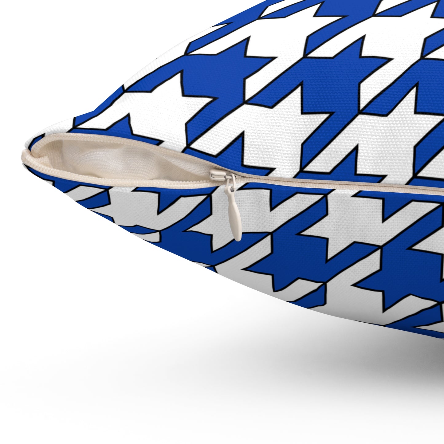 El Salvador Retro Houndstooth Cushion Pillow