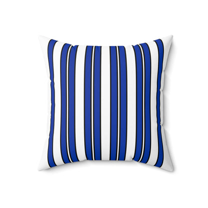 Uruguay Retro Stripes Cushion Pillow