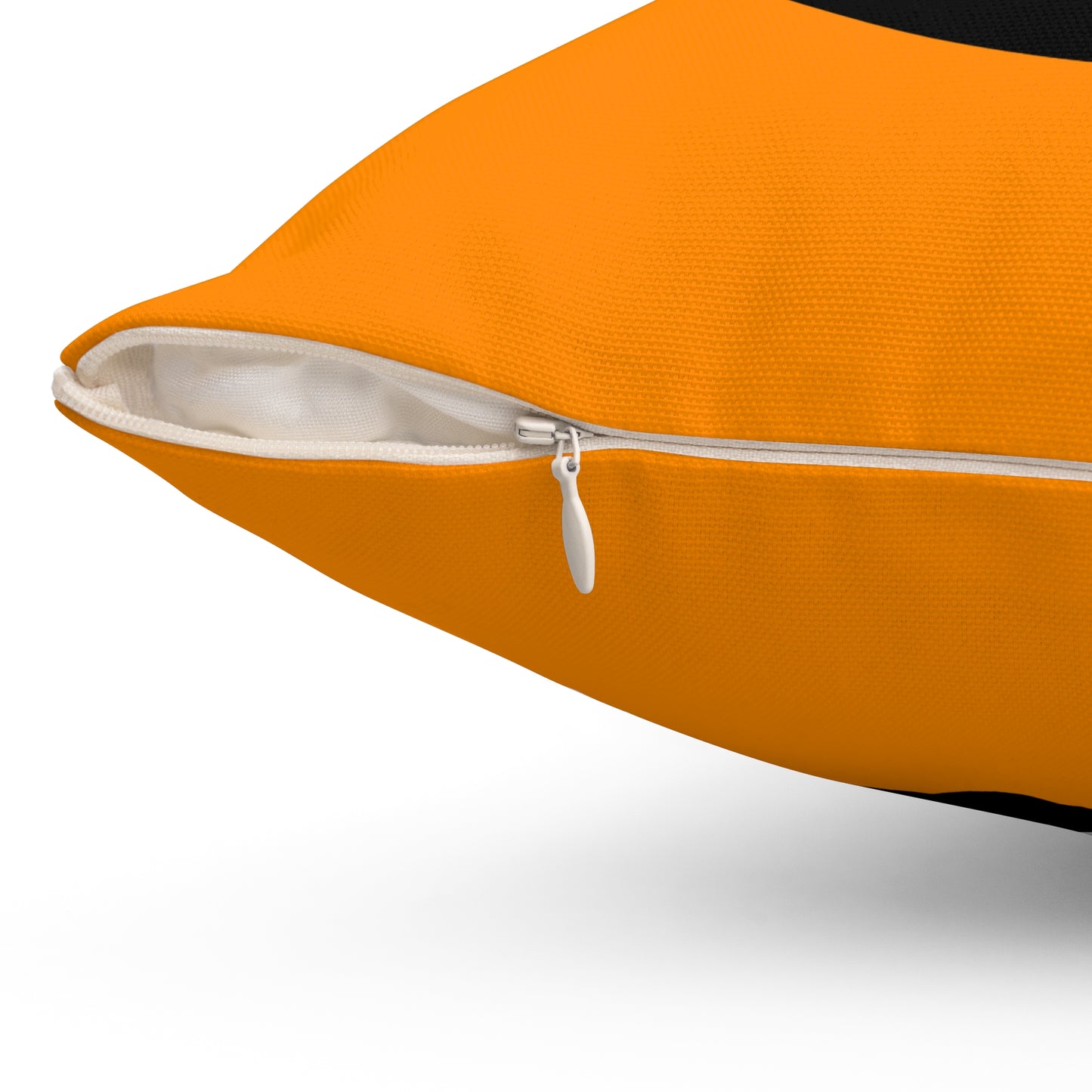 Dark Orange, Black Retro Target Cushion Pillow