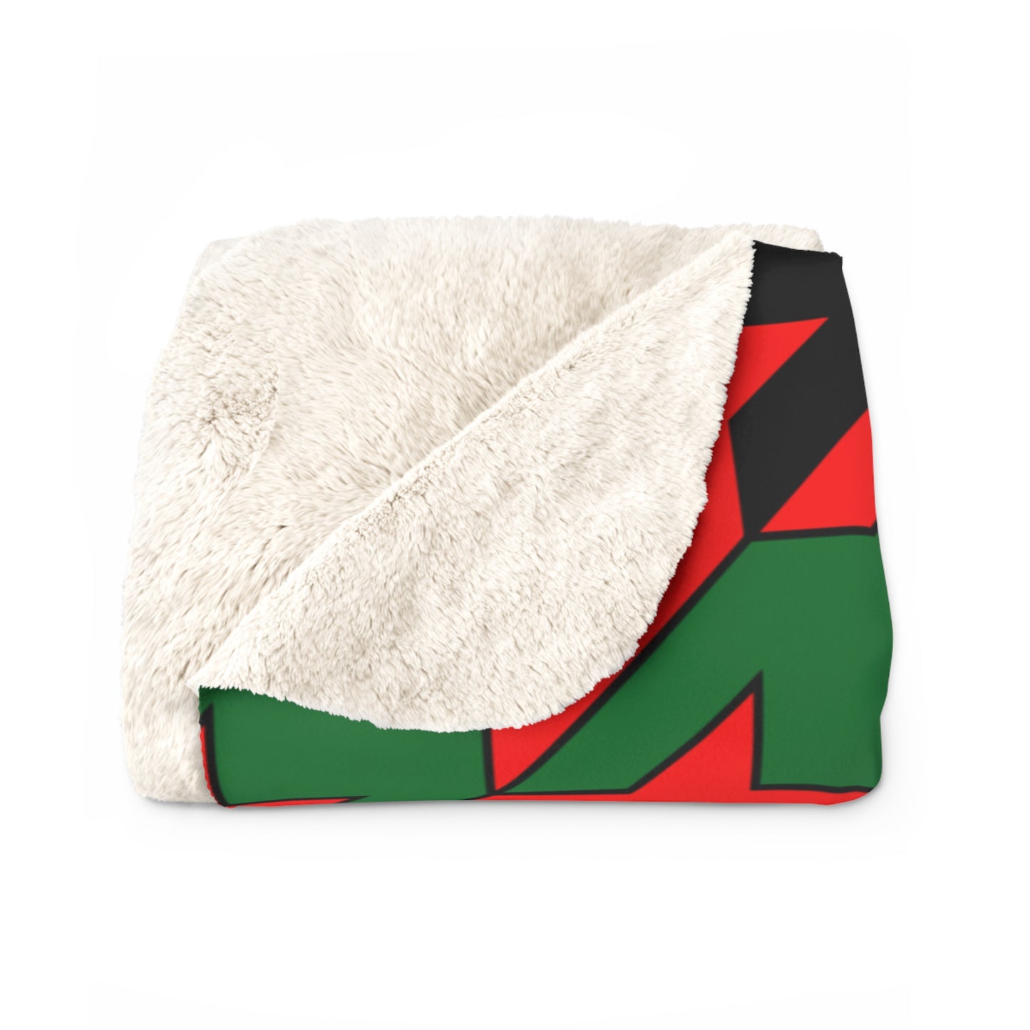 United Arab Emirates Retro Houndstooth Blanket Throw