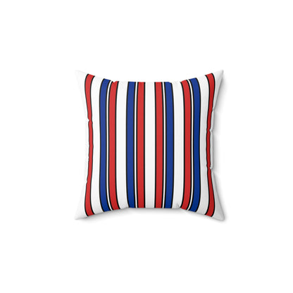 Faroe Islands Retro Stripes Cushion Pillow