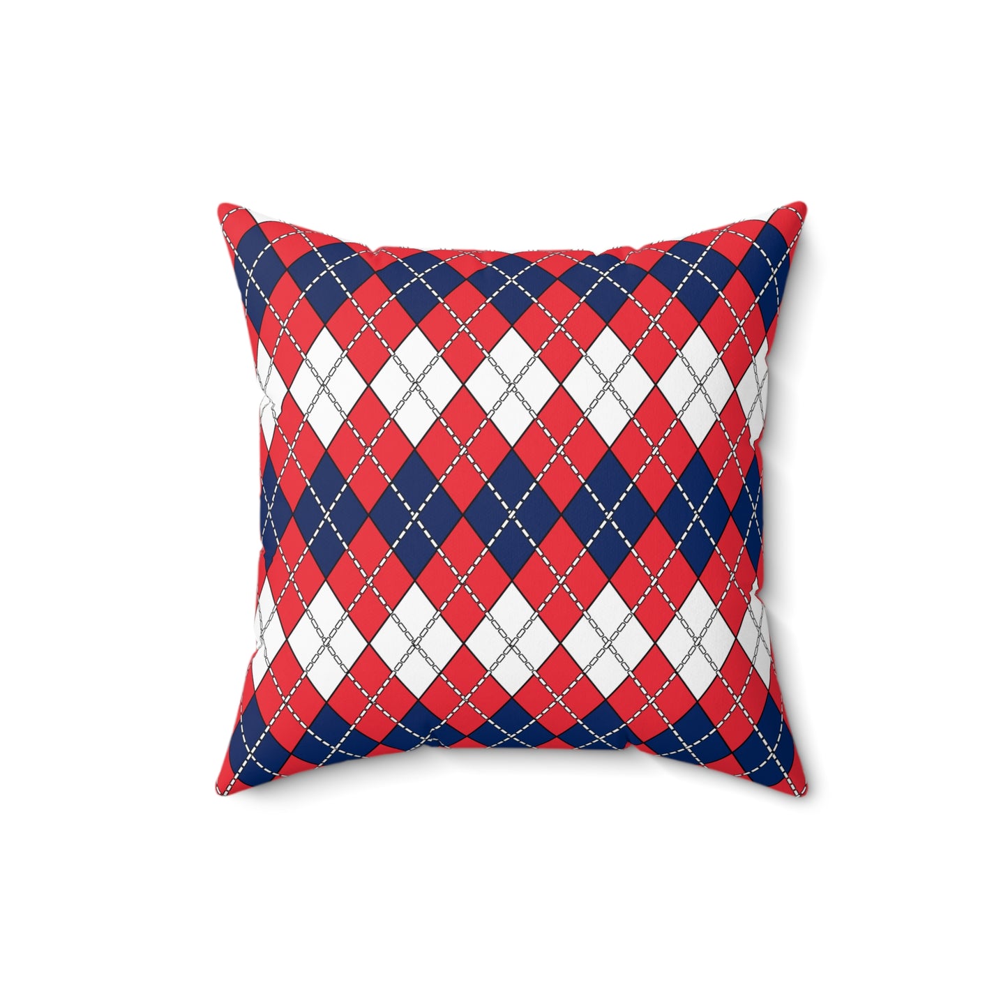 Norway Retro Argyle Cushion Pillow