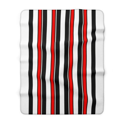 Yemen Retro Stripes Blanket Throw
