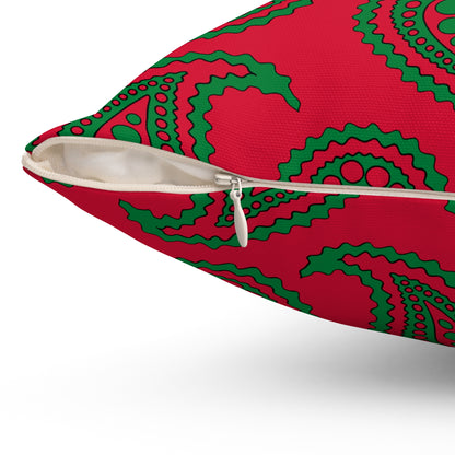 Maldives Retro Paisley Cushion Pillow