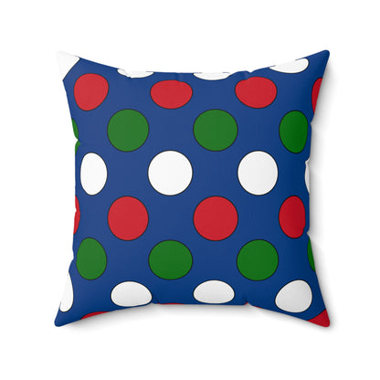 Belize Retro Polka Dots Cushion Pillow