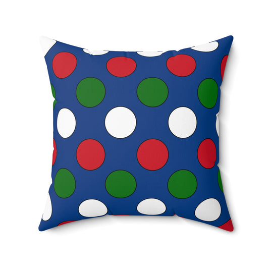 Belize Retro Polka Dots Cushion Pillow