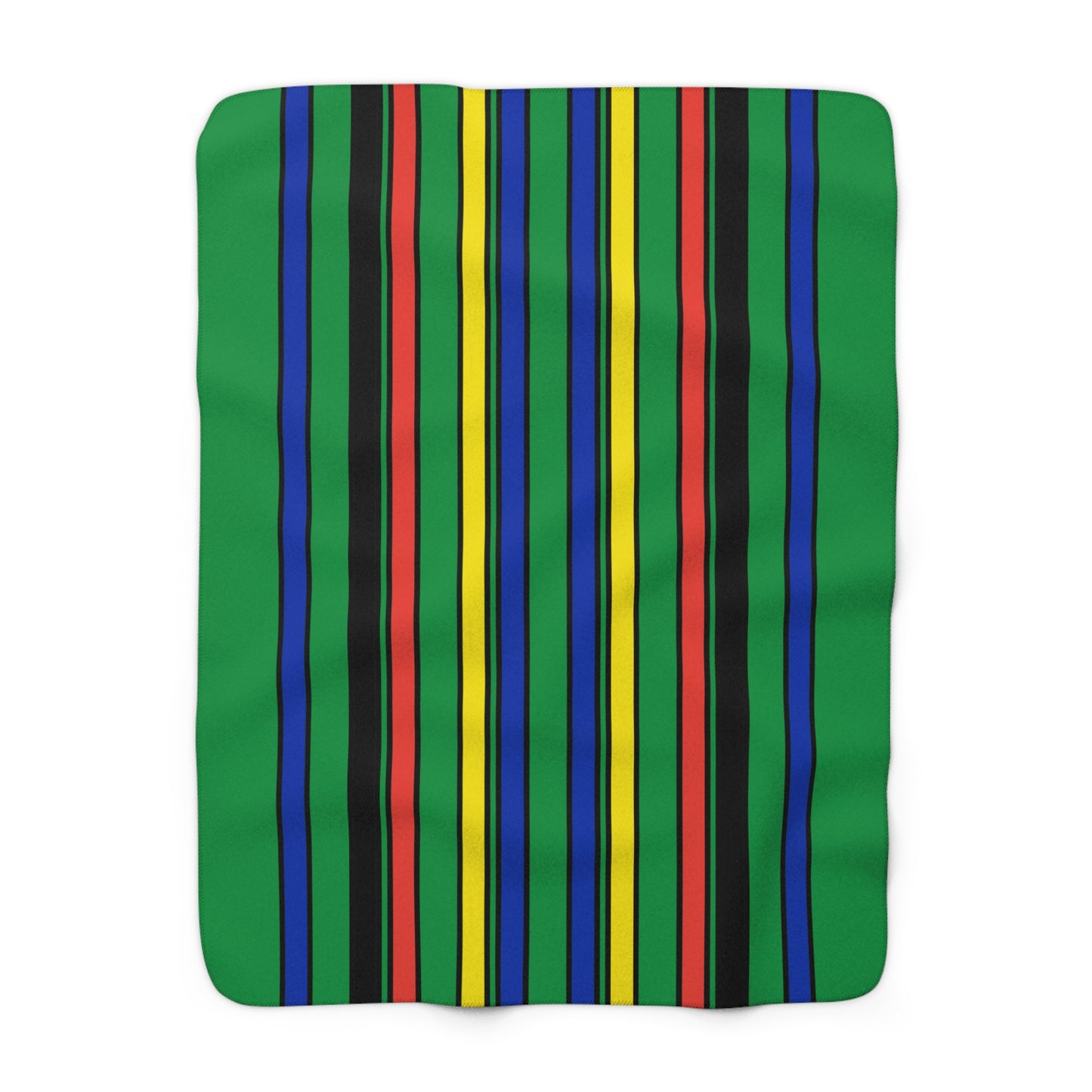 New Caledonia Retro Stripes Blanket Throw