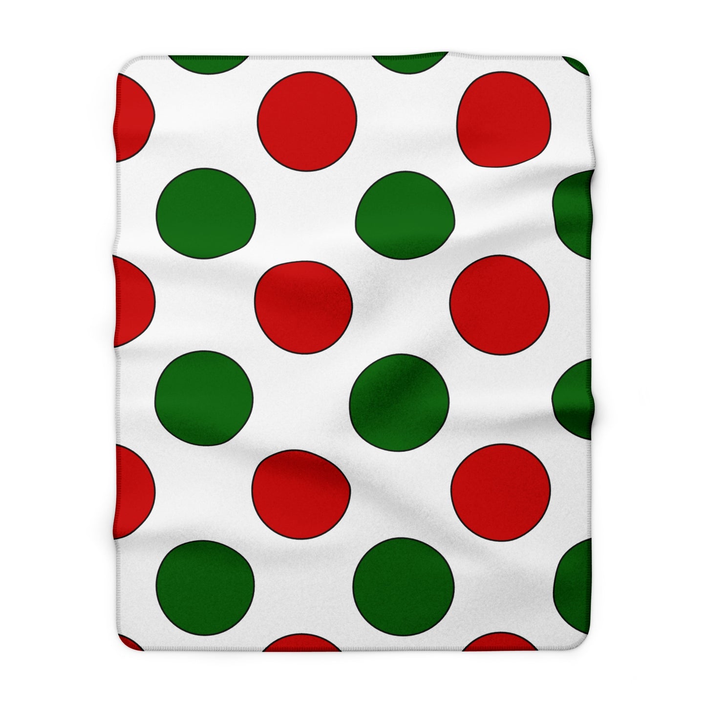 Tajikistan Retro Polka Dots Blanket Throw