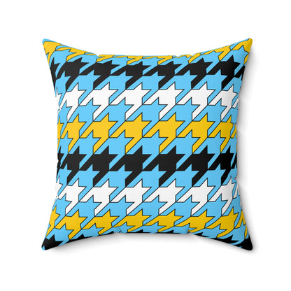 Saint Lucia Retro Houndstooth Cushion Pillow