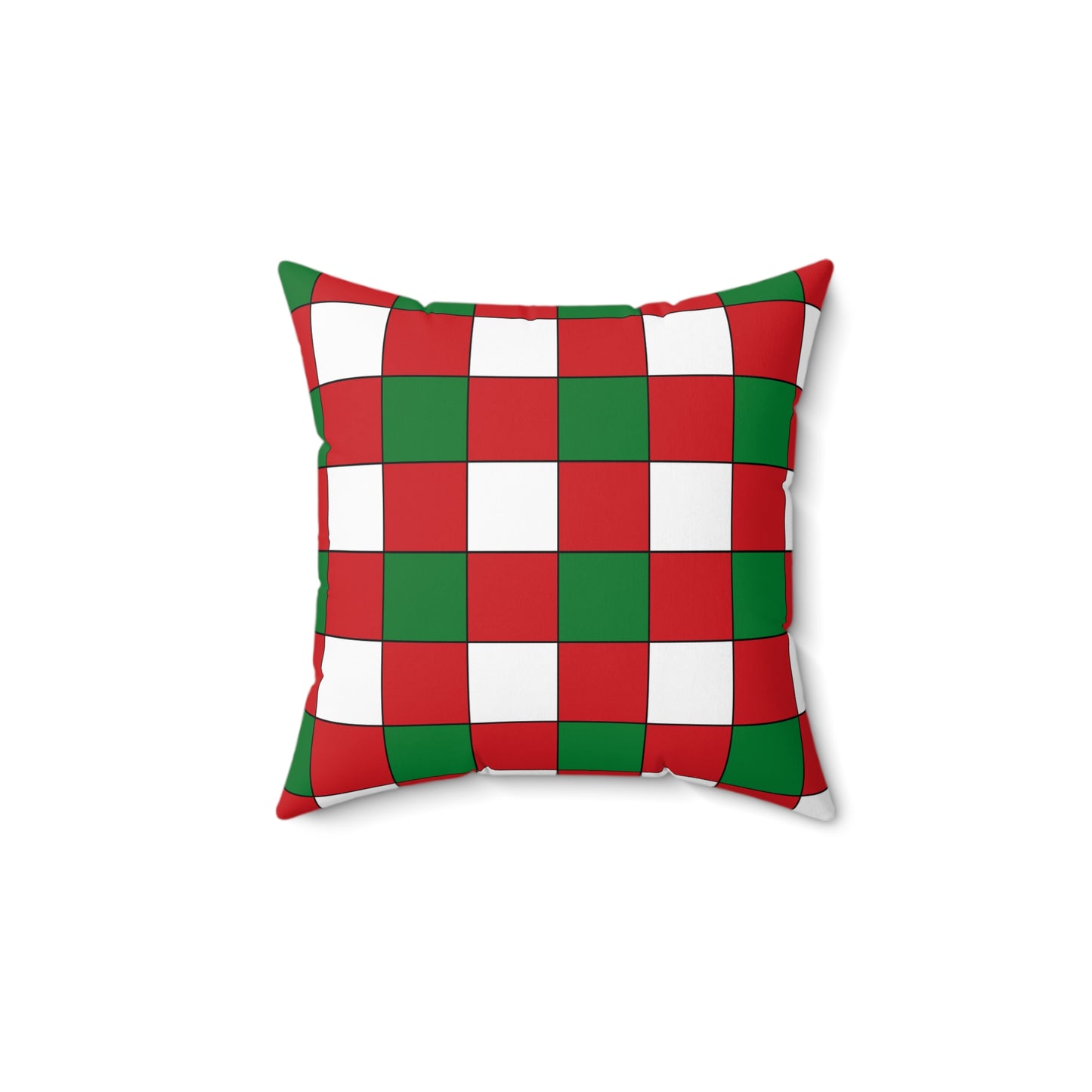 Belarus Retro Check Cushion Pillow