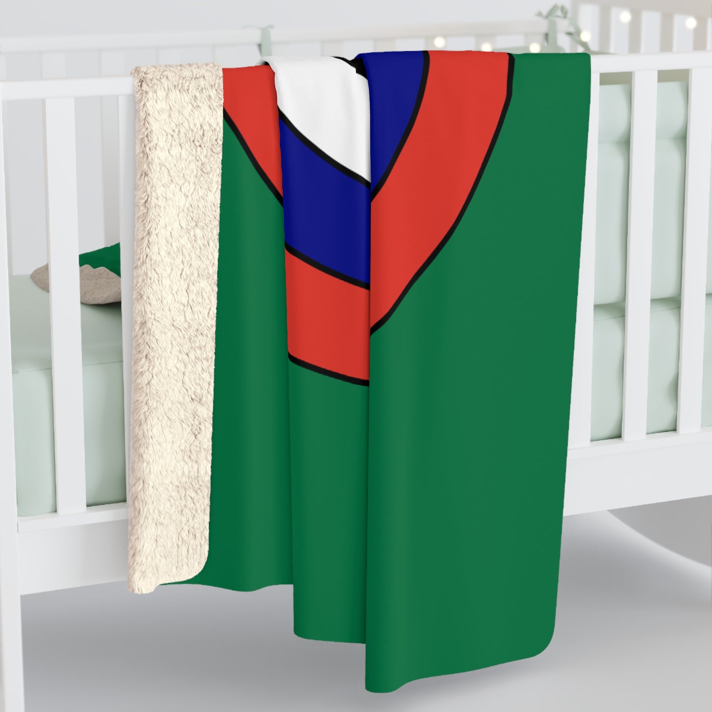 South Africa Retro Target Blanket Throw