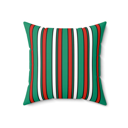 Bulgaria Retro Stripes Cushion Pillow