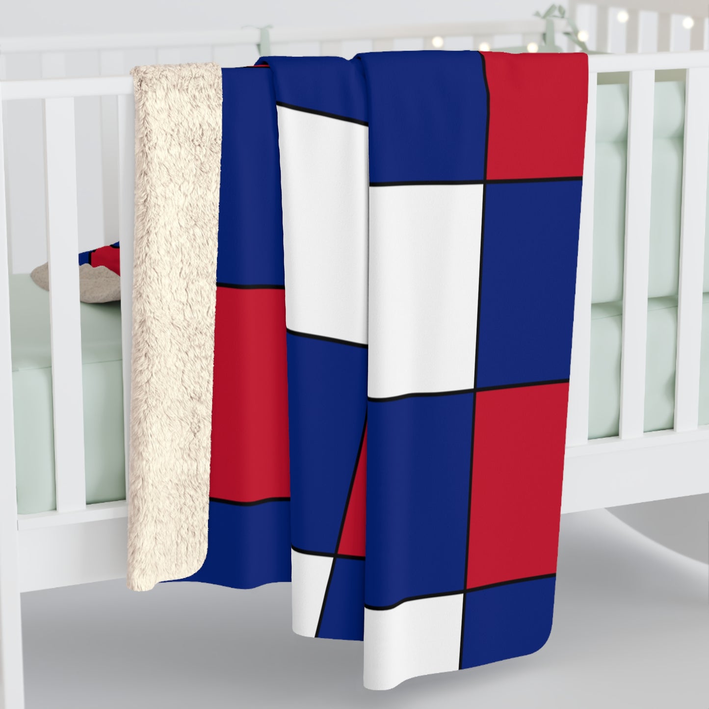 New Zealand Retro Check Blanket Throw