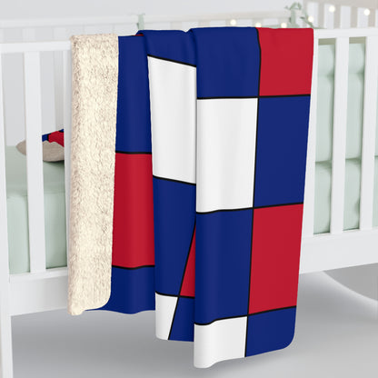 New Zealand Retro Check Blanket Throw