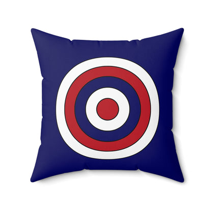 American Samoa Retro Target Cushion Pillow