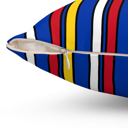 Philippines Retro Stripes Cushion Pillow