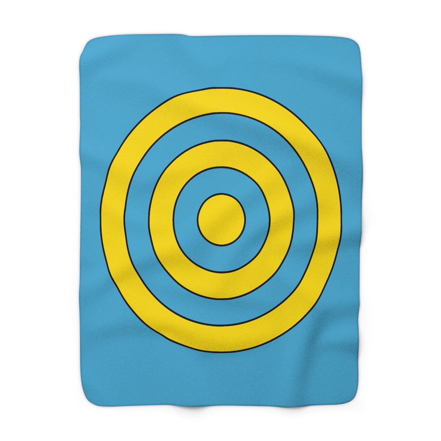 Palau Retro Target Blanket Throw