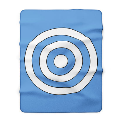 Argentina Retro Target Blanket Throw