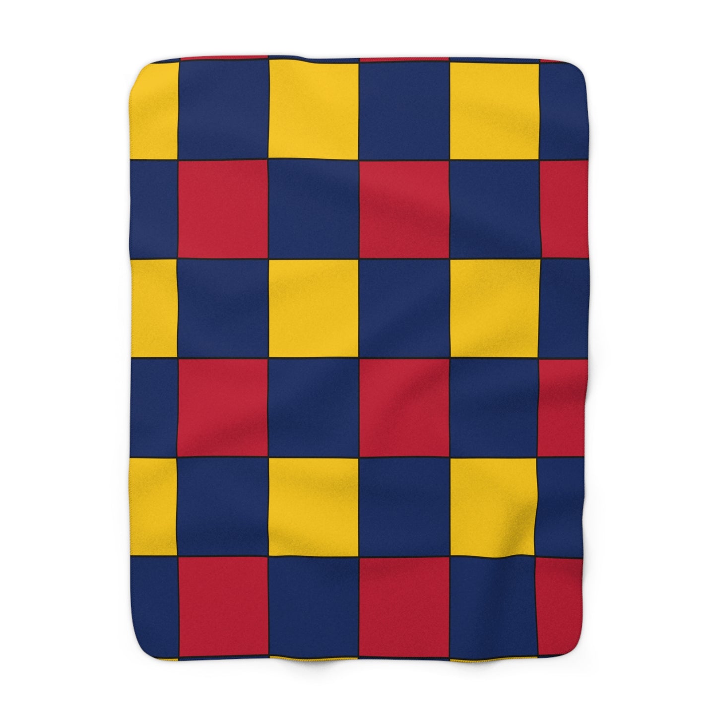 Chad Retro Check Blanket Throw