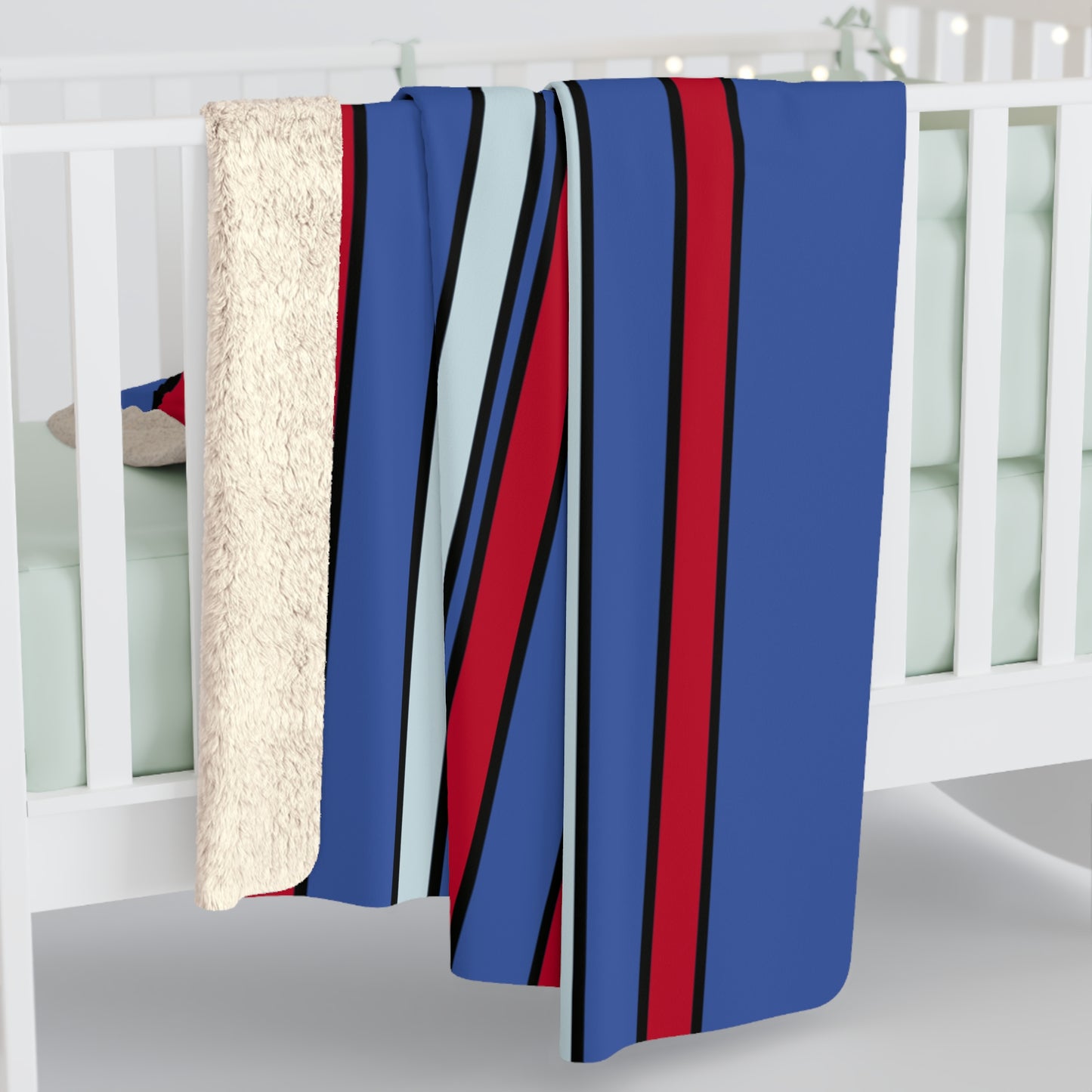 Guam Retro Stripes Blanket Throw