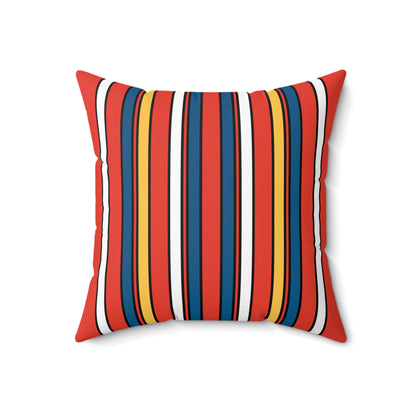 Kiribati Retro Stripes Cushion Pillow