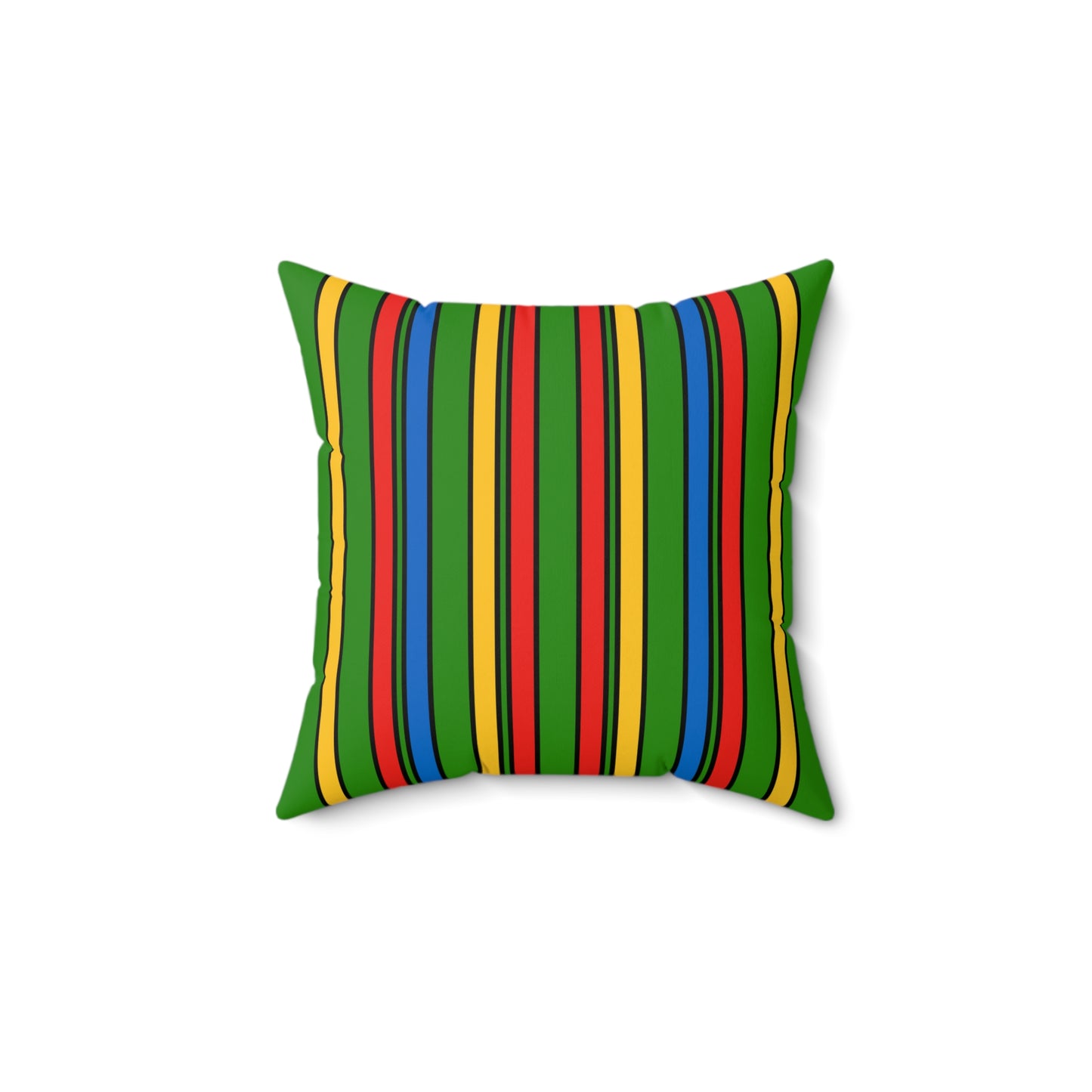 Ethiopia Retro Stripes Cushion Pillow