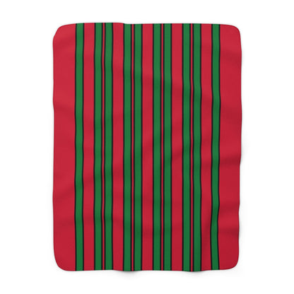 Maldives Retro Stripes Blanket Throw