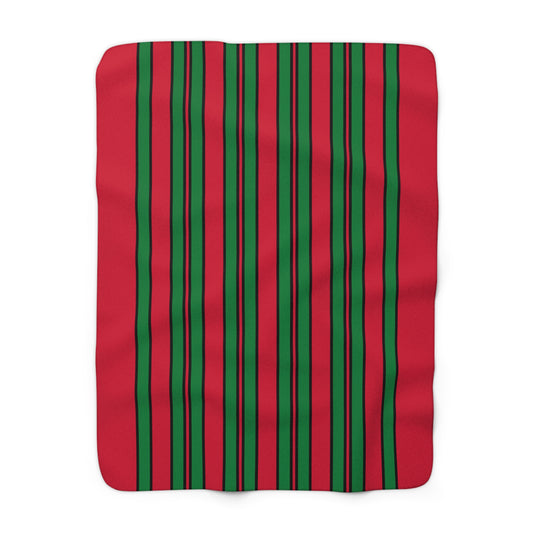 Maldives Retro Stripes Blanket Throw