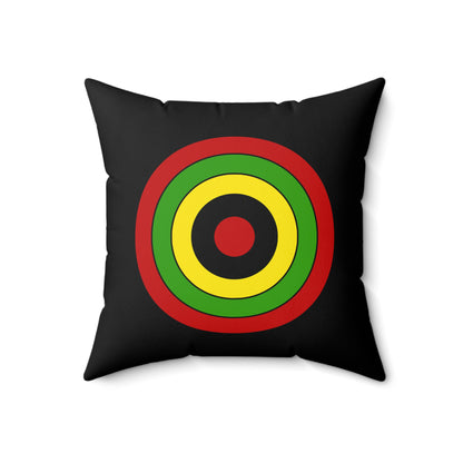 Saint Kitts And Nevis Retro Target Cushion Pillow