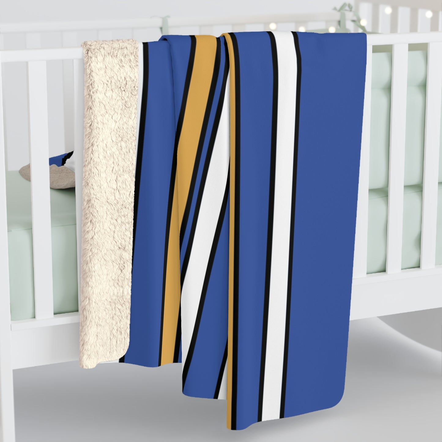 Marshall Islands Retro Stripes Blanket Throw