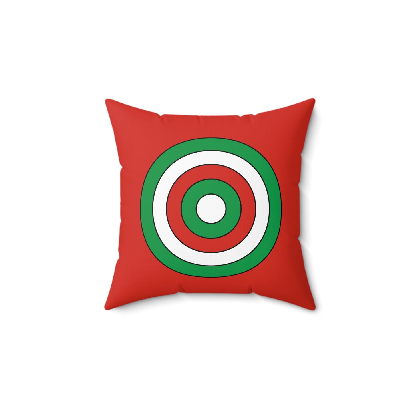 Pais Vasco Retro Target Cushion Pillow