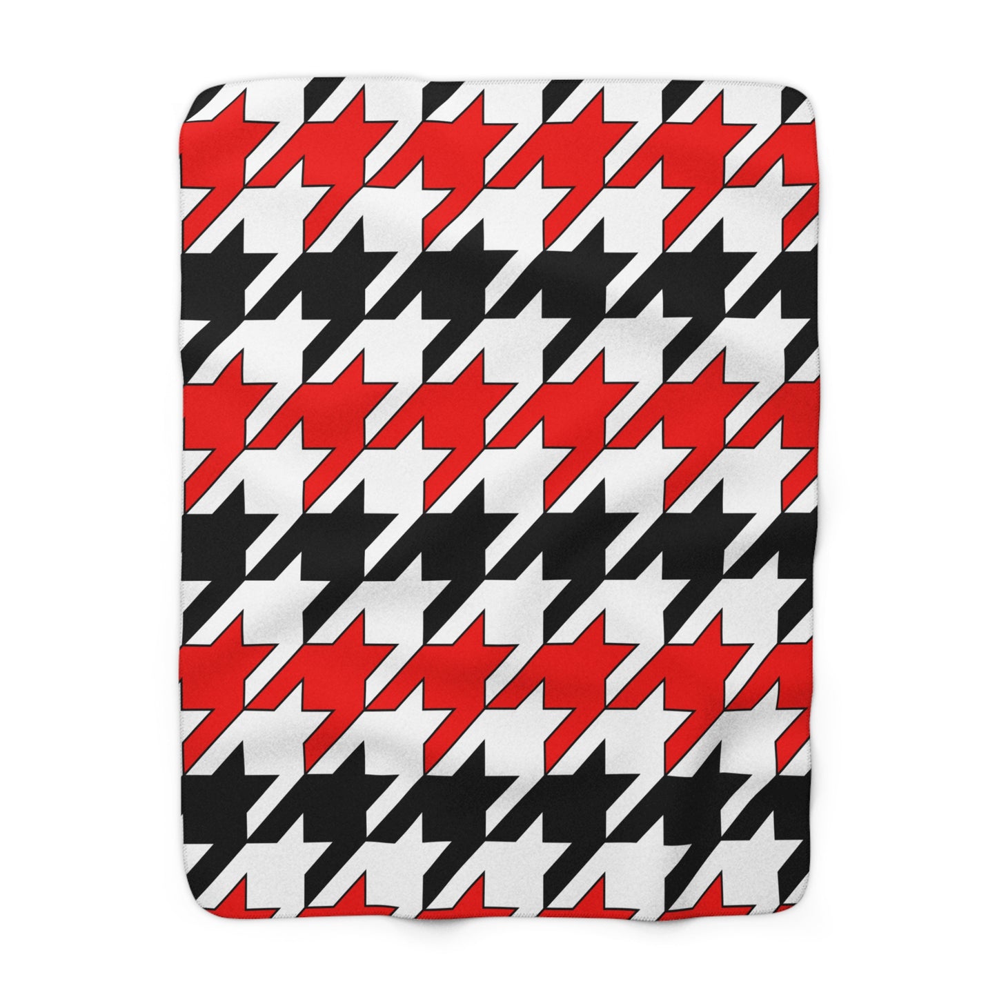 Yemen Retro Houndstooth Blanket Throw