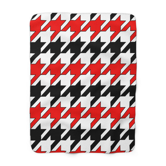 Yemen Retro Houndstooth Blanket Throw