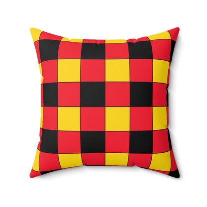 Belgium Retro Check Cushion Pillow