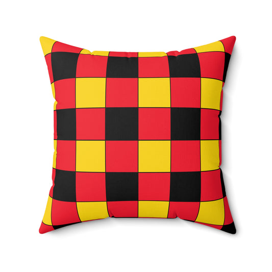Belgium Retro Check Cushion Pillow